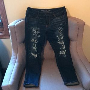 American Eagle Ripped Jeggings
